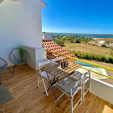Aldeia De Marim, Ohao, Portugal, Meerblick *